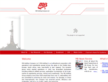 Tablet Screenshot of mbholdingco.com